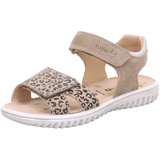 superfit Mädchen Sparkle Sandale, Beige 4010, 28