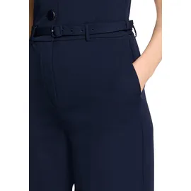 Vera Mont Damen Jumpsuit mit Gürtel 40, Night Sky - 40W