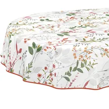 ANRO Tischdecke abwaschbar Oval 200 x 140 cm Bunt