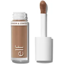 e.l.f. Cosmetics e.l.f. Camo Liquid Bronzer & Contour, Hochpigmentiert, Natürlicher Glow, Verblendbare Textur, Langanhaltend, Abgerundeter Applikator, Vegan & Tierversuchsfrei, 2 Fair/Light