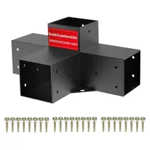 SOTech Mittelverbinder 90 x 90 mm 4-Wege-Verbinder