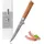 Zayiko Kinone Ausbeinmesser 16 cm Wurzelholzgriff Birke grau/schwarz/bronze