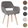 Mendler Esszimmerstuhl HWC-A50 II Kunstleder taupe-grau