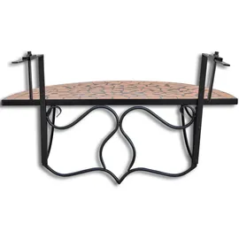 vidaXL Balkonhängetisch Mosaik A 76 x 56 cm