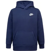 Nike Kids Nike Unisex Kinder Club Hoodie Sweatshirt, - Marine, 6-7 Jahre