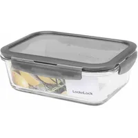 Lock & Lock Frischhaltedose eckig transparent 20 x 15,2 x 7,4 cm 1,0 l
