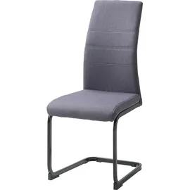 Hti-Living Schwingstuhl SallyC Polyester grau 4er Set