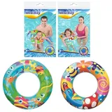 BESTWAY Schwimmring Aquarium Ø48x11cm 2fach sortiert