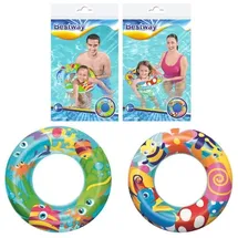 BESTWAY Schwimmring Aquarium Ø48x11cm 2fach sortiert
