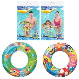 BESTWAY Schwimmring Aquarium Ø48x11cm 2fach sortiert