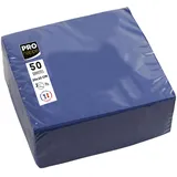 ProNappe Servietten marineblau 2-lagig 20,0 x 20,0 cm, 50 St.