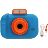 HD 40 MP Kinder-Digitalkamera, 600 MAh, 2,0 Zoll IPS-Display, Kinder-Nachtsicht-Kinder-Digitalkamera, Spielzeug für Jungen und Mädchen (Blue)