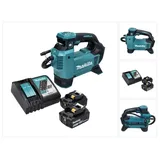 Makita DMP 181 RT Akku Kompressor 18 V 11,1 bar + 2x Akku 5,0 Ah + Ladegerät