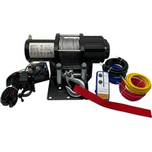 Berger & Schröter Seilwinde Aluminium 13 kg rot/schwarz