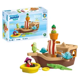 Playmobil Junior Peter Pans Piratenschiff mit Wasserspritzspaß 71769