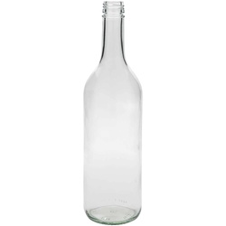 Glazen fles 'Bordeaux', 750 ml, monding: PP 28