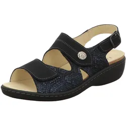 Longo Damen Sandale bequem  in blau