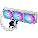 Asus ROG Strix LC II 360 ARGB White Edition All-in-One-Flüssig-CPU-Kühler (Aura Sync, 3x adressierbare ROG 120 mm RGB-Radiatorlüfter, weiß)