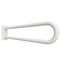 Brillantbad BELP Stützgriff in U-Form Eisen Weiß 100x250x916 mm, 120 kg Traglast für Bad & WC >> zum Bohren