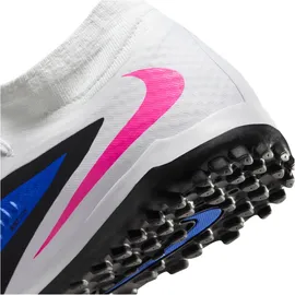 Nike Phantom 6 High Academy TF Herren Racer Blue/Pink Blast/White 43