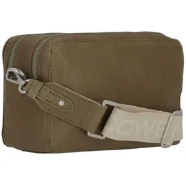 Cowboysbag Franklin Umhängetasche Leder Beige/Green