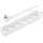 Manhattan Steckdosenleiste 6-fach 2 m Weiß 1 St.