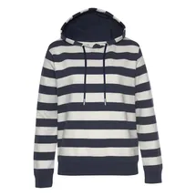 H.I.S. Kapuzensweatshirt Marine/Ecru-Gestreift 44/46