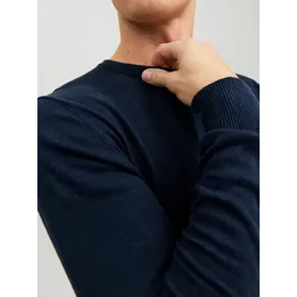JACK & JONES Emil Knit Noos Pullover Navy Blazer M
