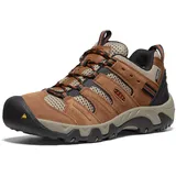 Keen Herren Headout Waterproof Wanderschuhe, Bison/Fossil Orange, 42 EU