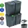 Prosperplast Sortibox 4x35 l Grau