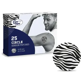 CureTape Sensor Patch - Freestyle Libre 3 und Dexcom G7 fixierpflaster 25 St