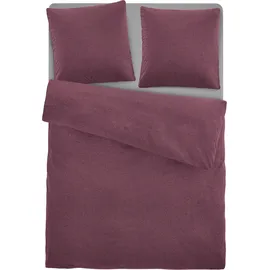 OTTO home Valje Meliert Rot 135 x 200 cm + 2 x 80 x 80 cm
