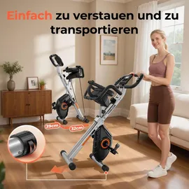 YoSuDa 5 in 1 Heimtrainer Fahrrad schwarz