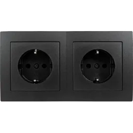 ETT Steckdosen Set McPower Flair Beginner 2S'' 3-teilig, anthrazit,