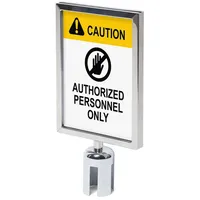 Showdown Displays Showdown Schildhalterung für Absperrständer Gurtbandsystem Economy -