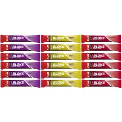 Clif Bar Unisex Clif Shot Bloks Mixpaket (18 x 60g)