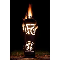 Feuerstelle Eisern Union Berlin UNVEU Fußball Feuertonne für Garten & Terrasse