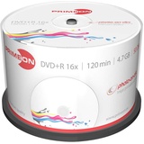PrimeOn DVD+R 4.7GB, 16x, 50er Spindel printable 2761226