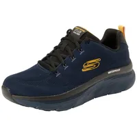 SKECHERS Herren D'lux Walker-Get Oasis Sneakers, Blau, 42.5 EU