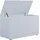 VCM Truhenbank Bendola Weiß 82 x 49 x 44 cm