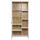 trendteam Vitrine Shade 95 x 194 x 38 cm Weiß