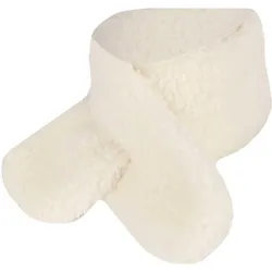 Heatkeeper - Babyschal Winter - Teddywolle - Offwhite weiß 68-74cm 6-12M