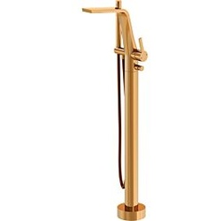 Steinberg Serie 260 Wannenarmatur 2601162RG Ausladung 220mm, freistehende Montage, Rose Gold