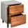 vidaXL Nachtschrank Beton 40 x 30 x 50 cm Grau