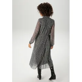Aniston CASUAL Blusenkleid Grau 38