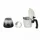 Jata HCAF2406 0,3 l 6 Tassen Schwarz/Weiß