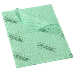 Spontex Stellair 1008 Vliestuch, Synthetik, 51 x 36 cm, grün Stellair 1008 , 1 Karton = 6 Packungen à 25 Tücher