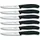 Victorinox Swiss Classic Steakmesser-Set 6-tlg. 11 cm Schwarz/Silber