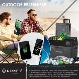 Kesser Kompressor Kühlbox 50 l