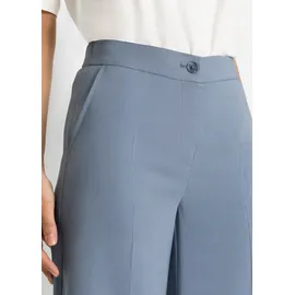 bonprix Leichte Marlenehose rauchblau 48